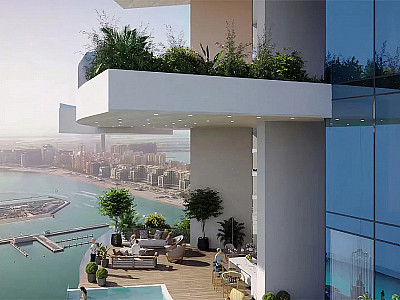 cavalli tower dubai - luksusowe apartamenty z widokiem na palm island.